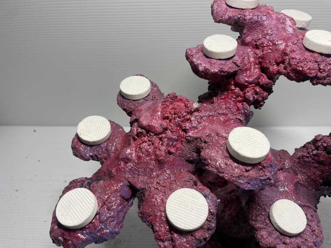 【送料無料】人工ライブロック　PHR31／15穴加工　アク抜き済み安心塗料使用