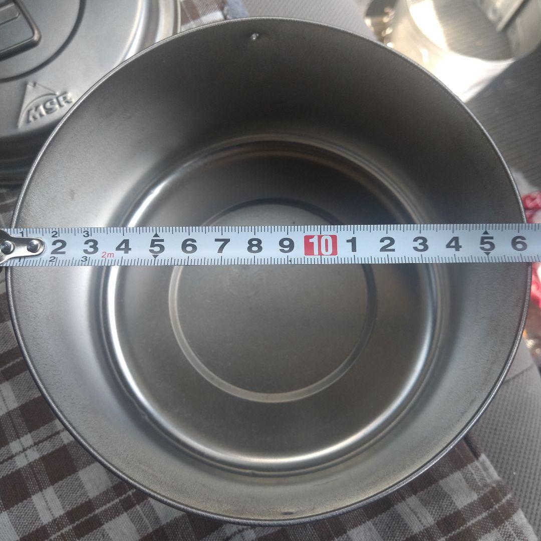 激レア　MSRチタンクッカー日本台湾製3個セット。