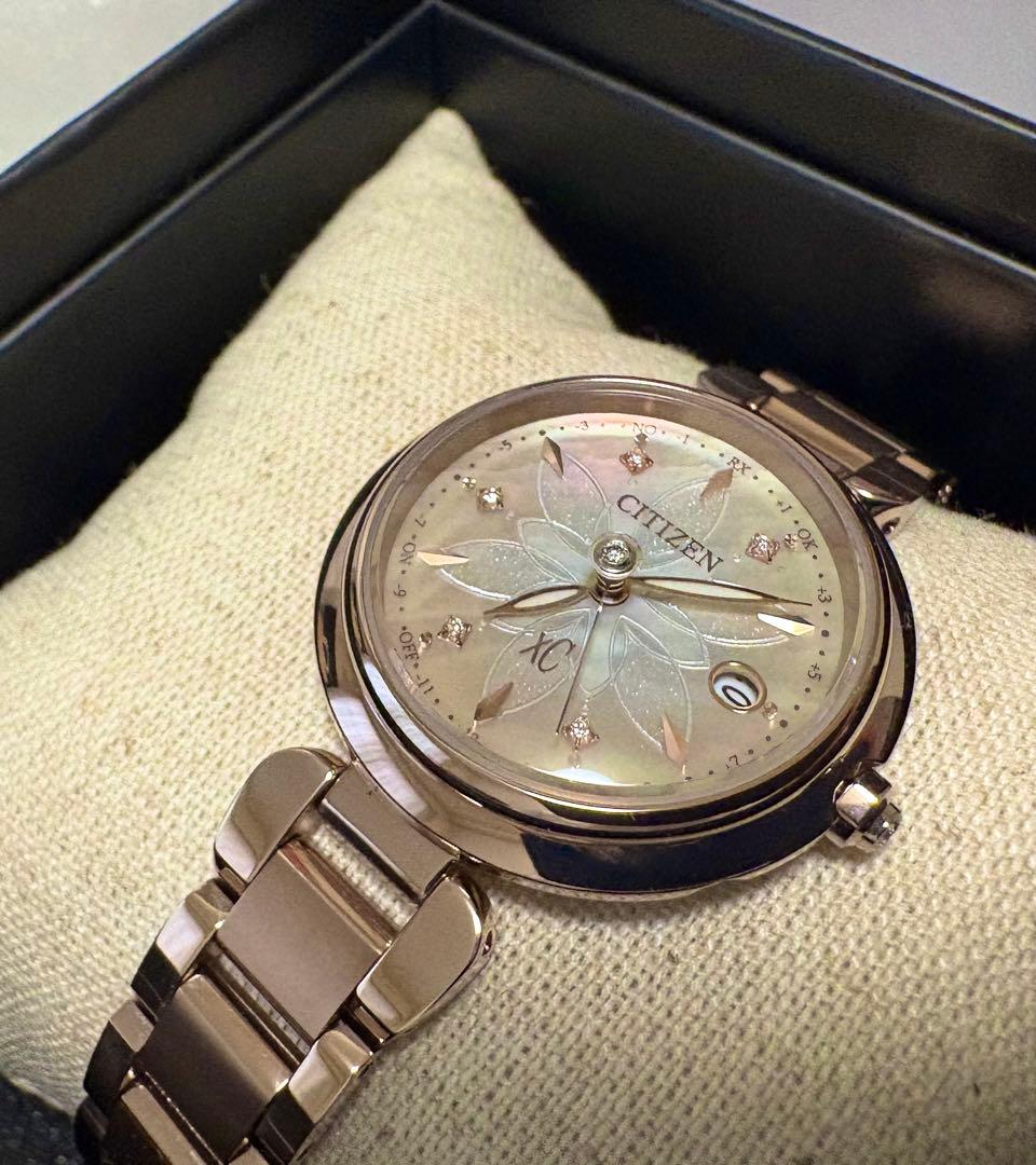 【美品】シチズン XC クロスシー 「flake」世界限定1,500本