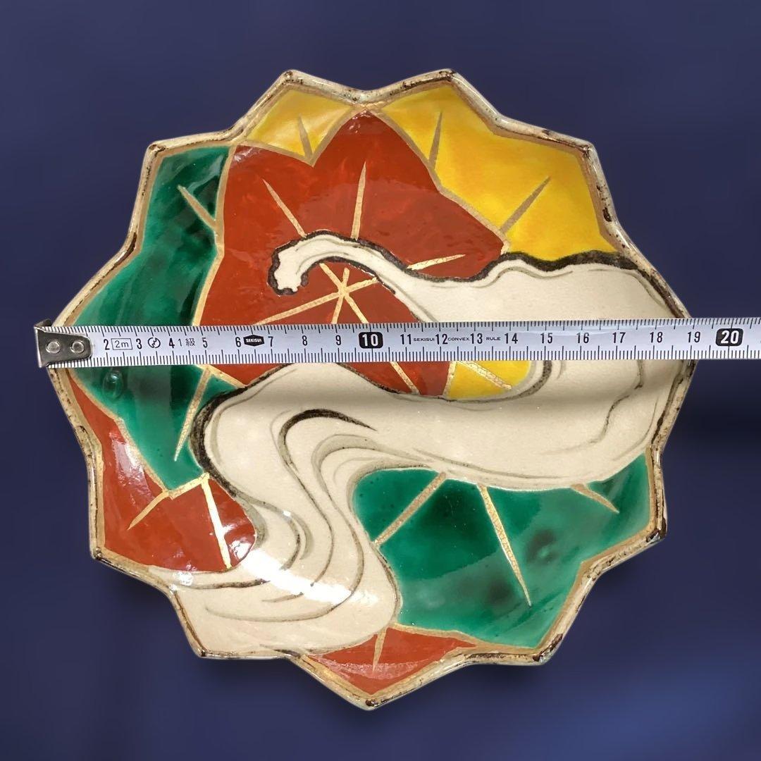 松竹梅　京焼乾山写立田川向付5客　　新品未使用