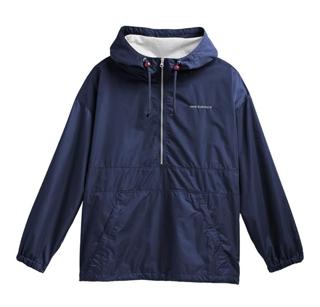 AURALEE オーラリー ニューバランス ナイロンジャケット ネイビー XL
