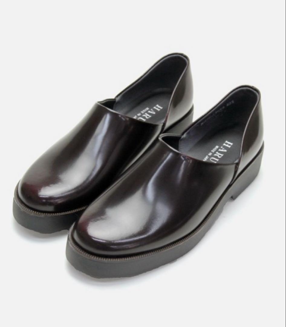 ハルタ　EXスポックシューズ #170XS ブラウングレープ　22.5