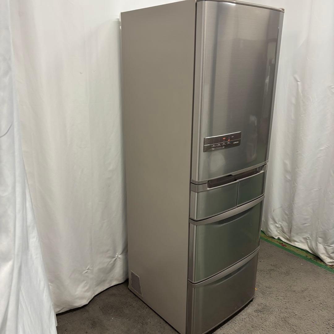 ★104　日立　冷蔵庫　大型　400-500ℓ　安い　綺麗　中古　右開　設置無料