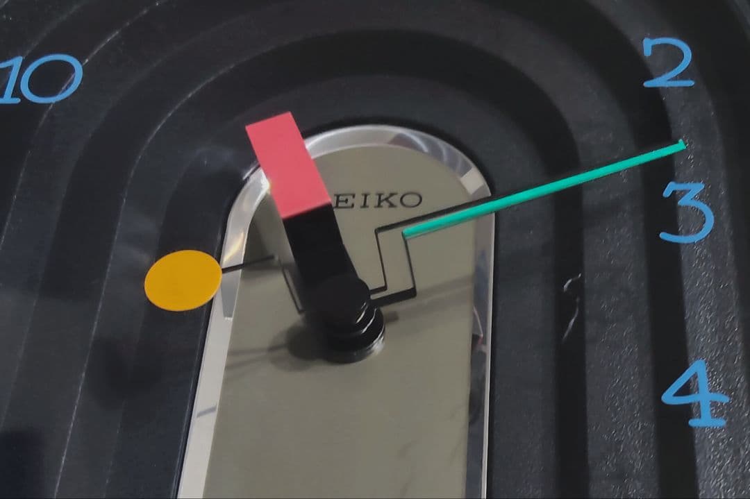 SEIKO ポストモダン 置時計 レトロ セイコー QZ219K ヴィンテージ