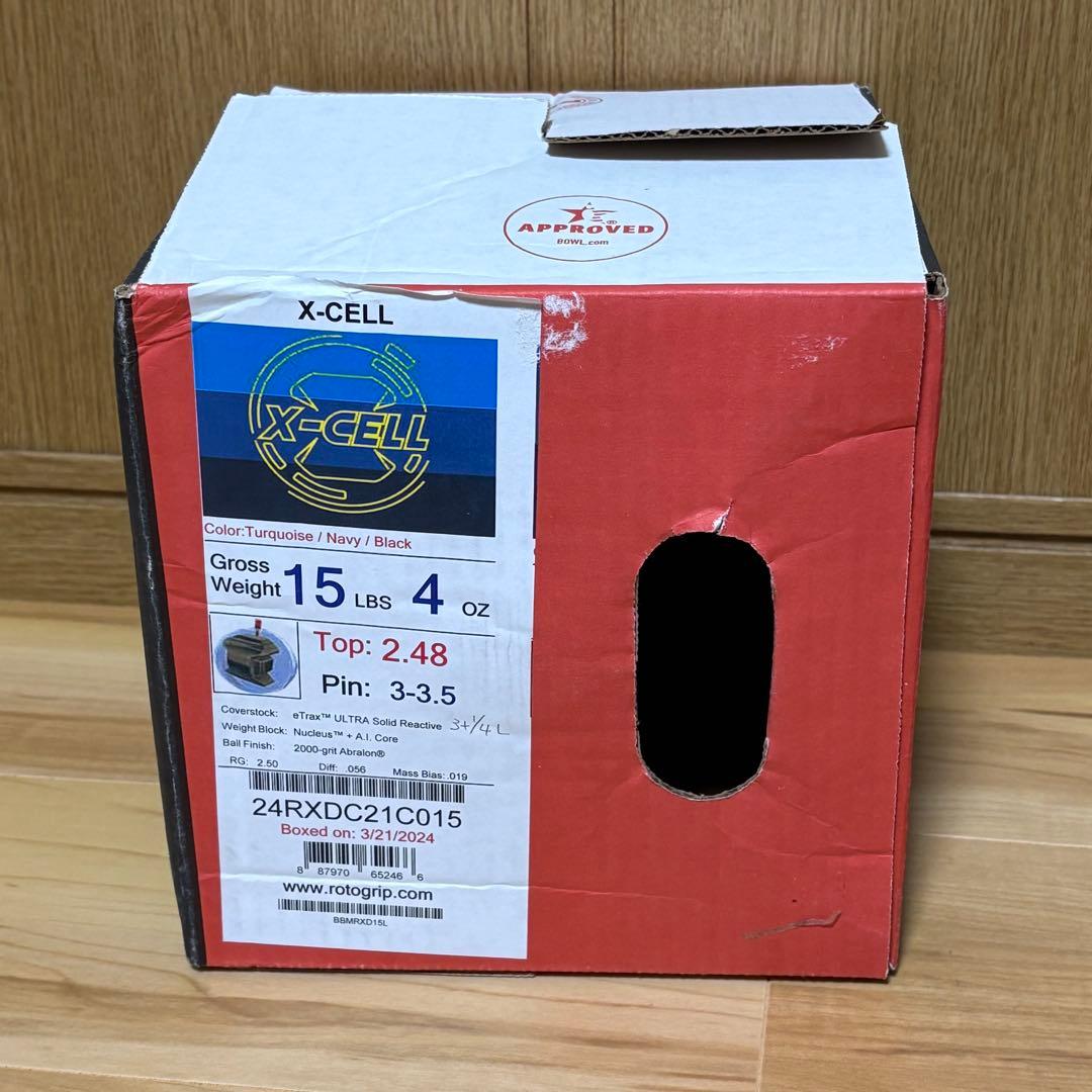 くすのき【新品】ロトグリップ X-CELL 15ポンド 4オンス