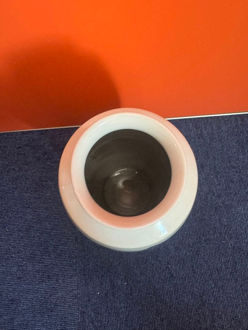 1969有田焼　染付山水　花瓶