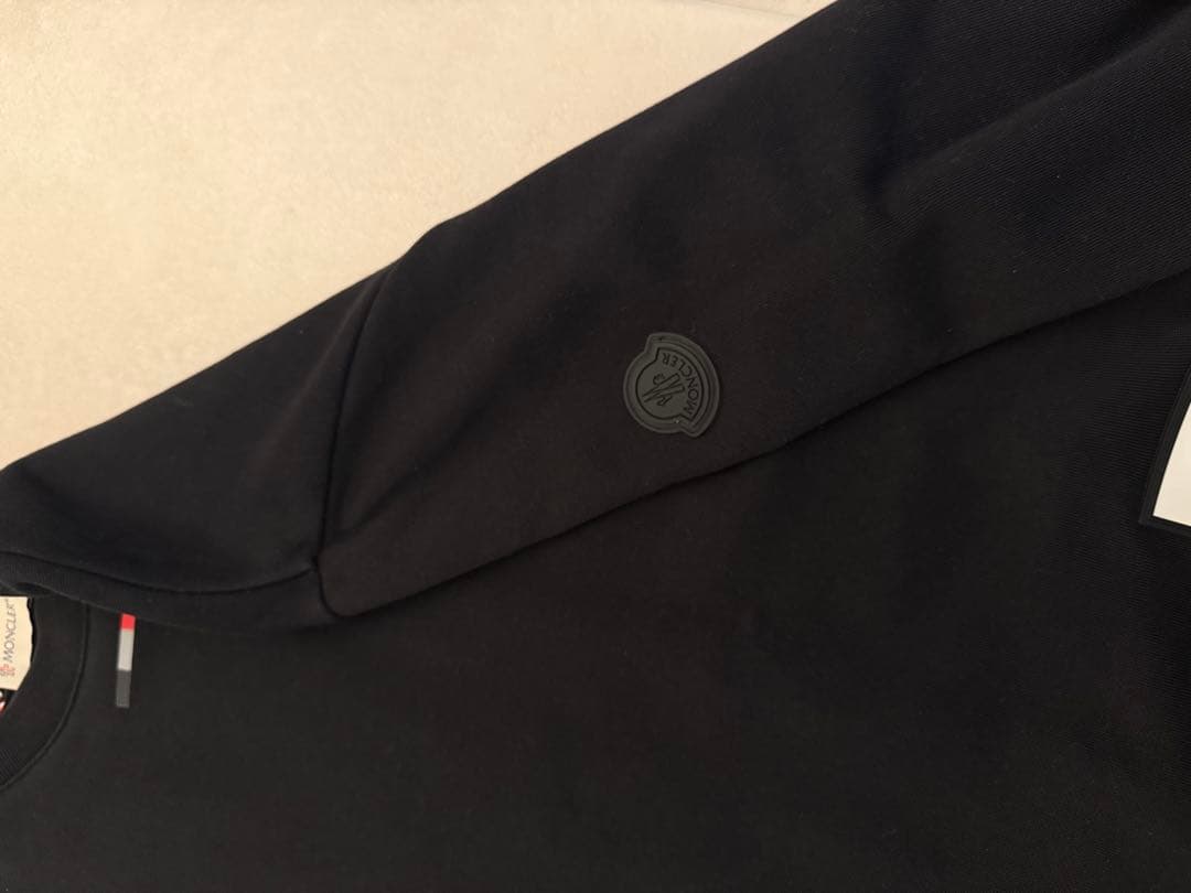 MONCLER ブラック トレーナー サイズM