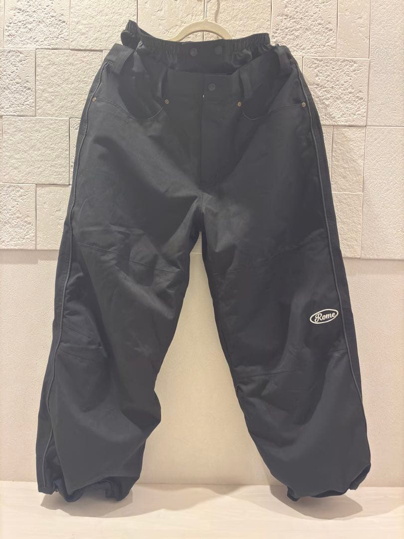 スノーボード ROME SDS BAGGY PANTS BK L