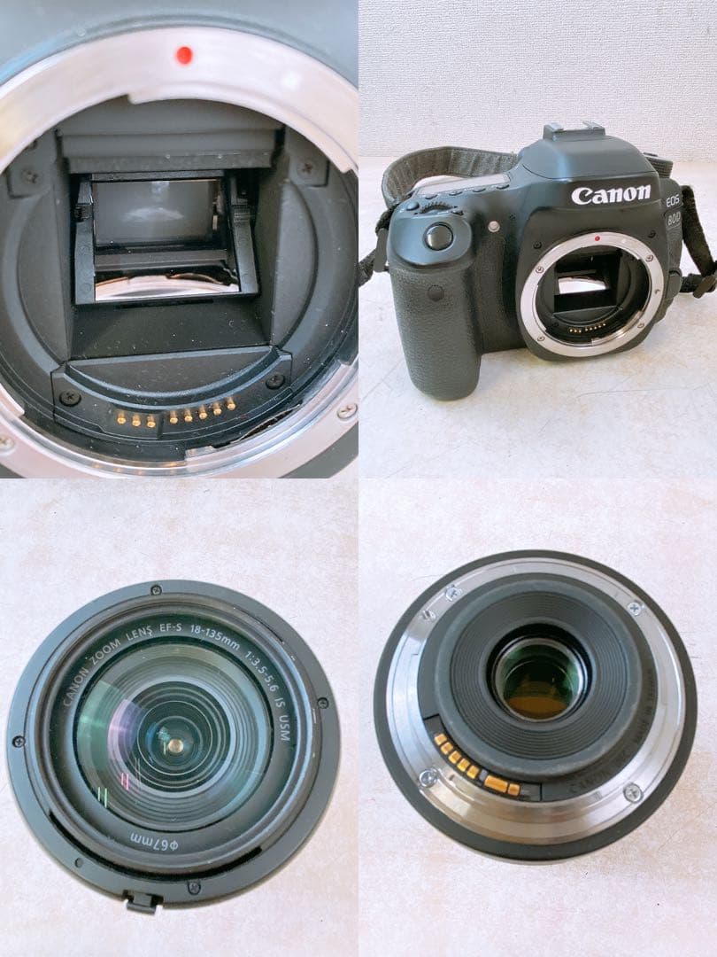 通電OK キャノン デジタル一眼レフカメラ EOS 80D Canon