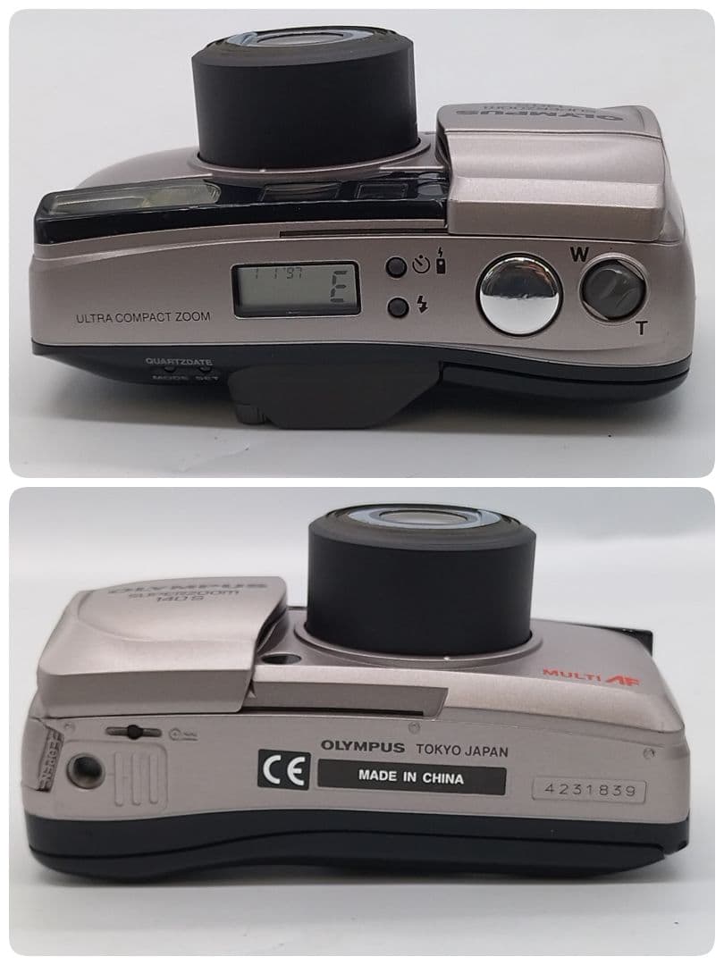 【動作確認済み】OLYMPUS SUPERZOOM 140 S コンパクトカメラ