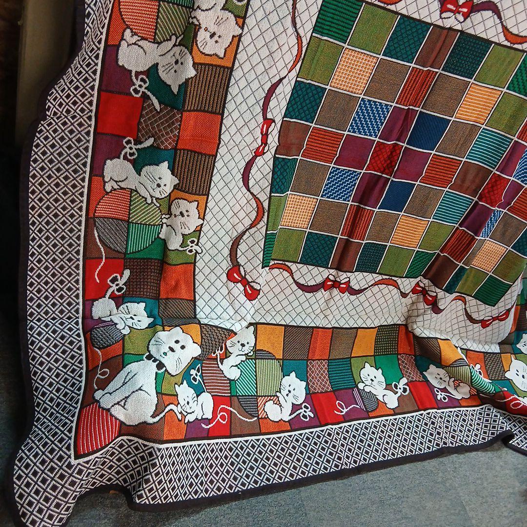 可愛い 猫・ネコ・子猫 昭和レトロ レトロポップ ファッション上掛け