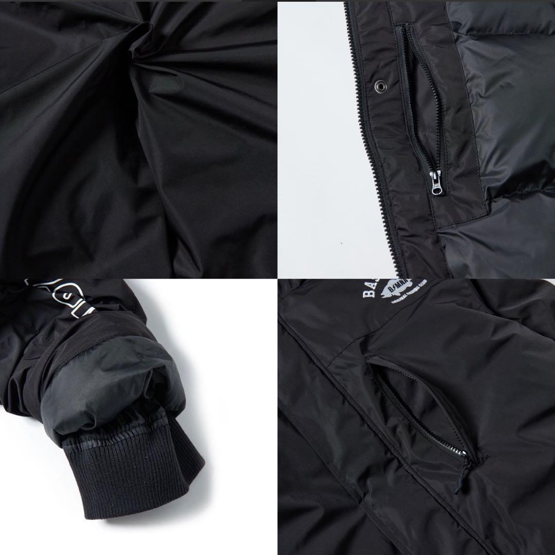 バスマニア　アーチロゴマウンテングースダウンジャケット