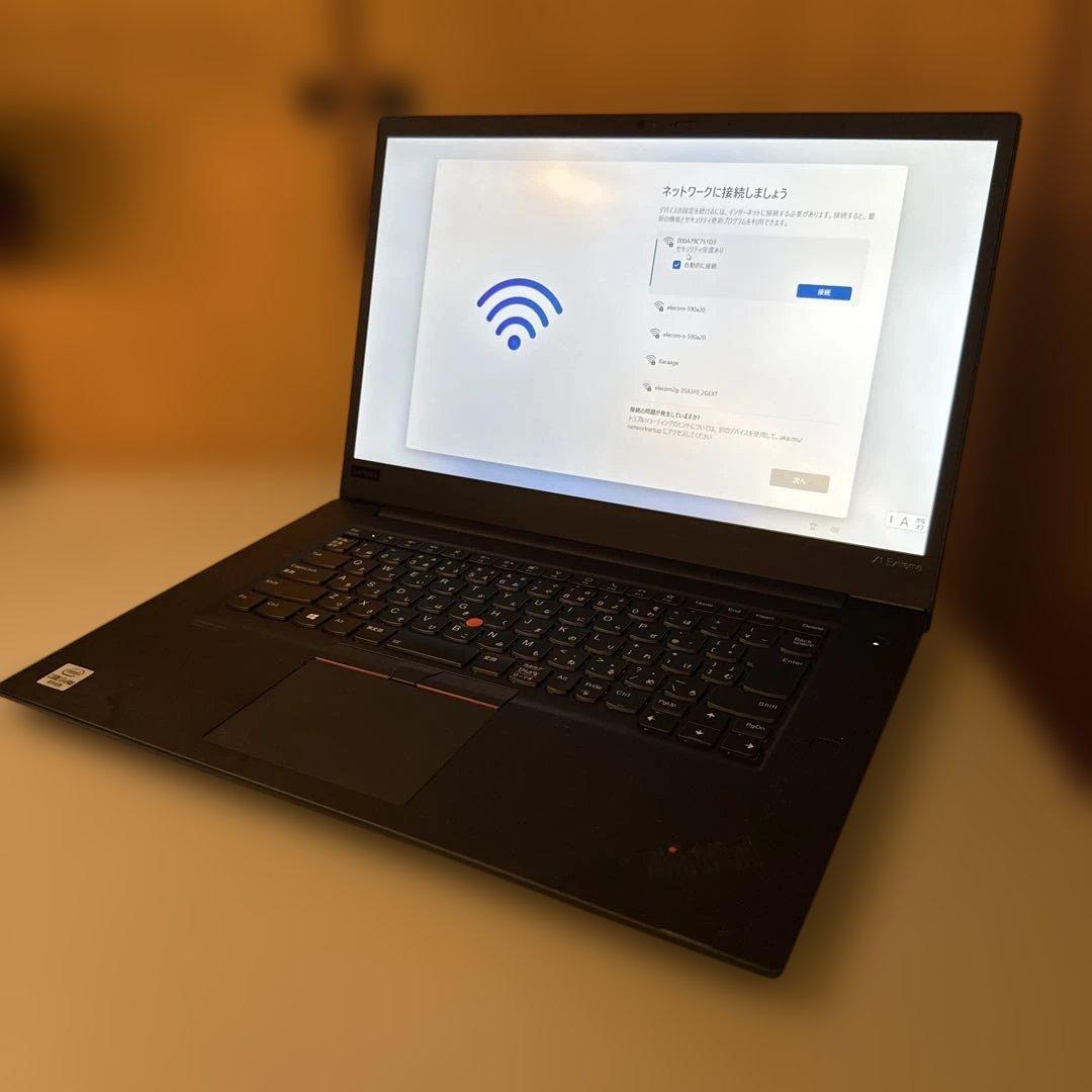 Windowsノート本体 Lenovo ThinkPad X1 Extreme Gen3