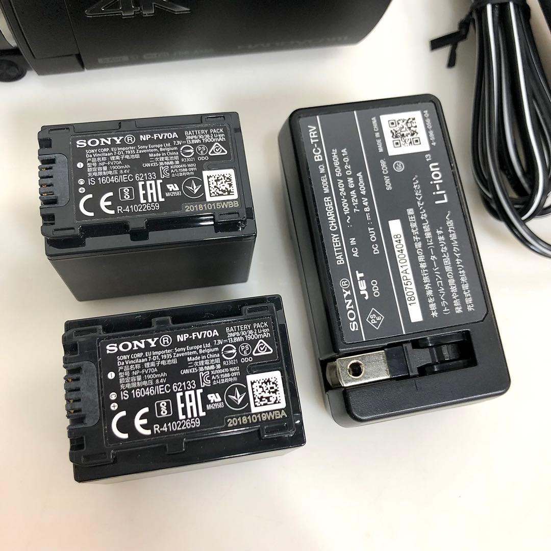 SONY FDR-AX60 デジタルビデオカメラ 4K