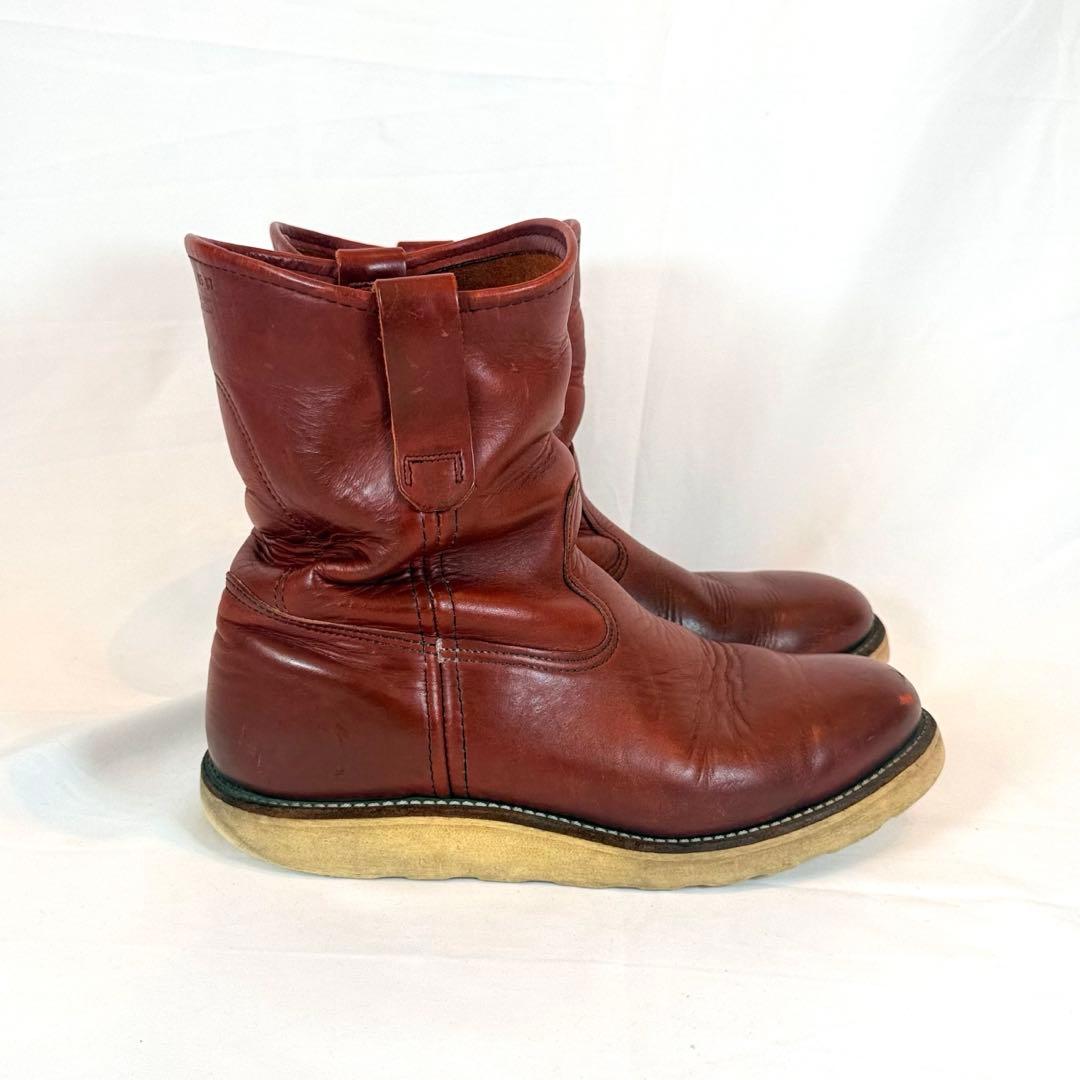 RED WING ペコスブーツ US9E 赤茶 レッドウィング