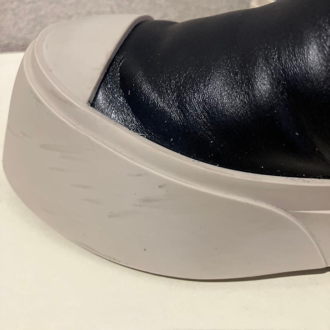 Marni Pablo ブーツ ブラック サイドゴア厚底ブーツ 35