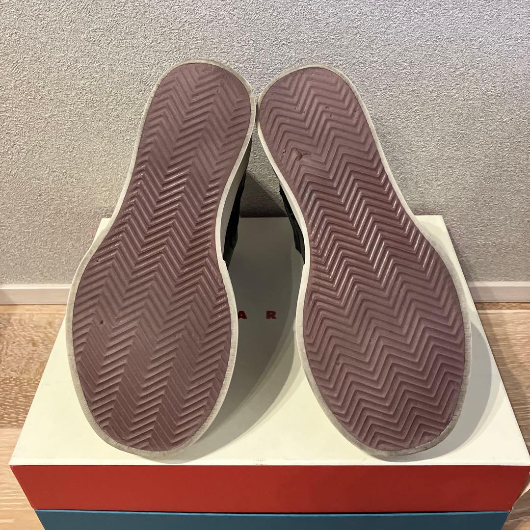 Marni Pablo ブーツ ブラック サイドゴア厚底ブーツ 35