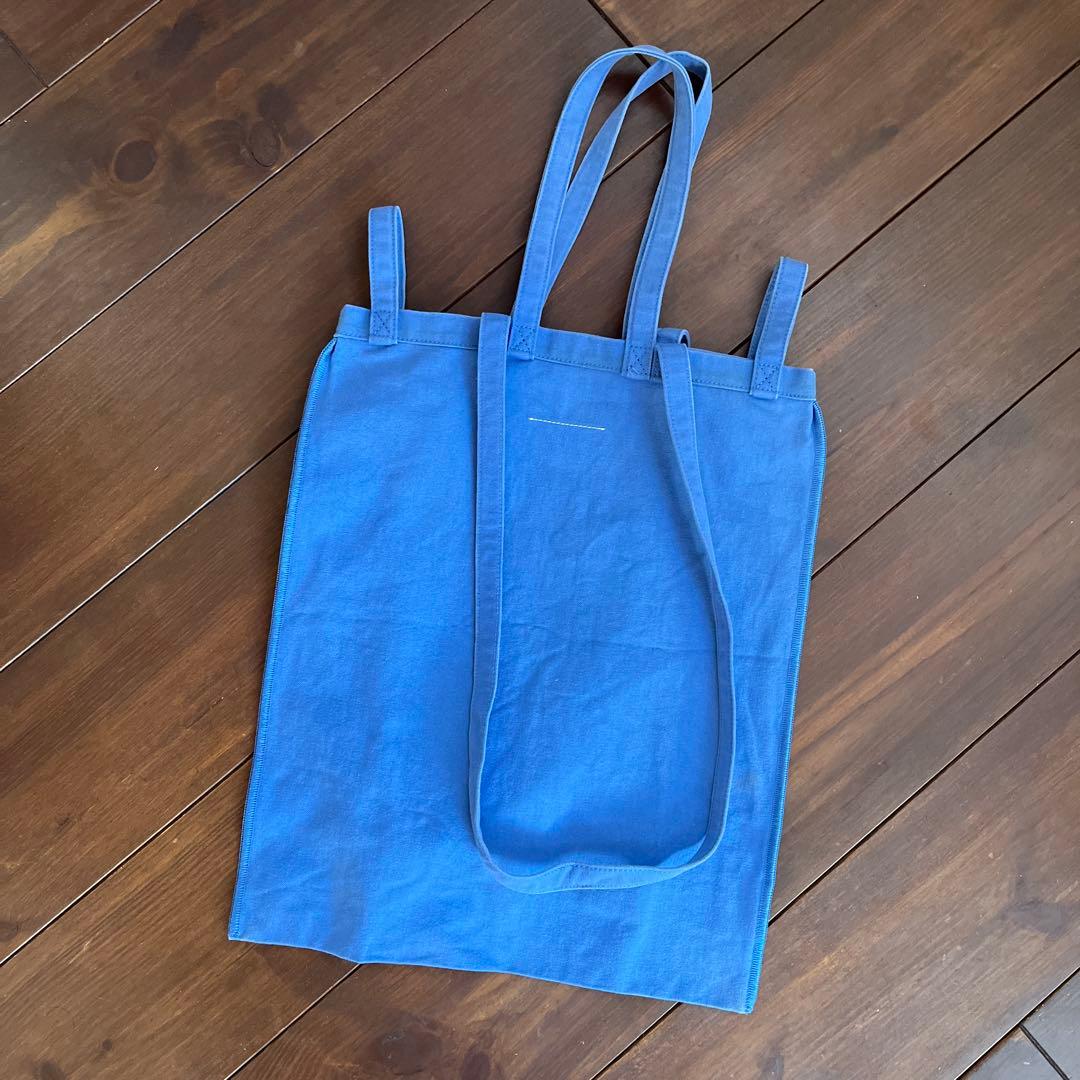 希少　MM6 Maison Margiela トートバッグ　ブルー