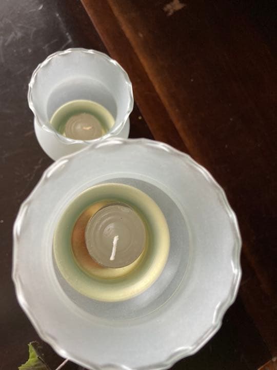 うさたんページ 真鍮とシュガープラムキャンドルホルダーセット