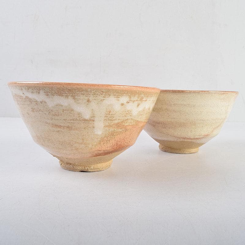 瀬戸焼　杉浦芳樹造　数茶碗　十客　堀内宗完（兼中斎）極め箱　M　R9292H