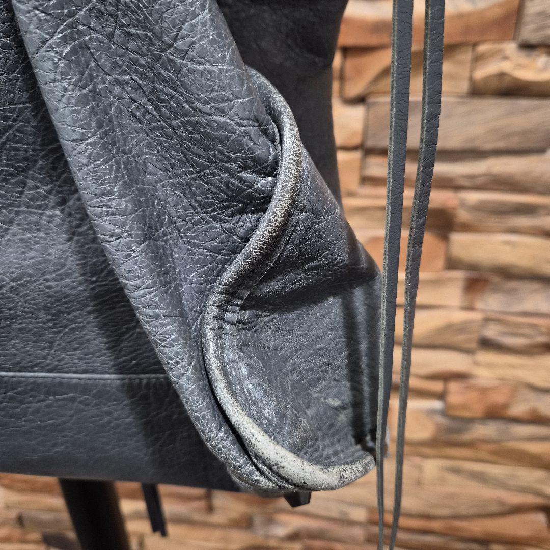 BALENCIAGA　グレー　ワーク　バック