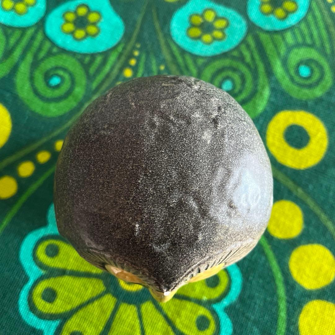 ☆リサ・ラーソン☆スウェーデン☆森のふくろう☆グレー☆陶器☆置物【送料込み】