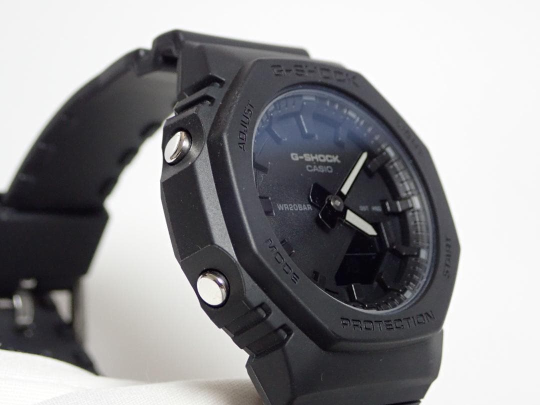 美品 G-SHOCK GMA-P2100BB-1AJF コンパクトサイズ