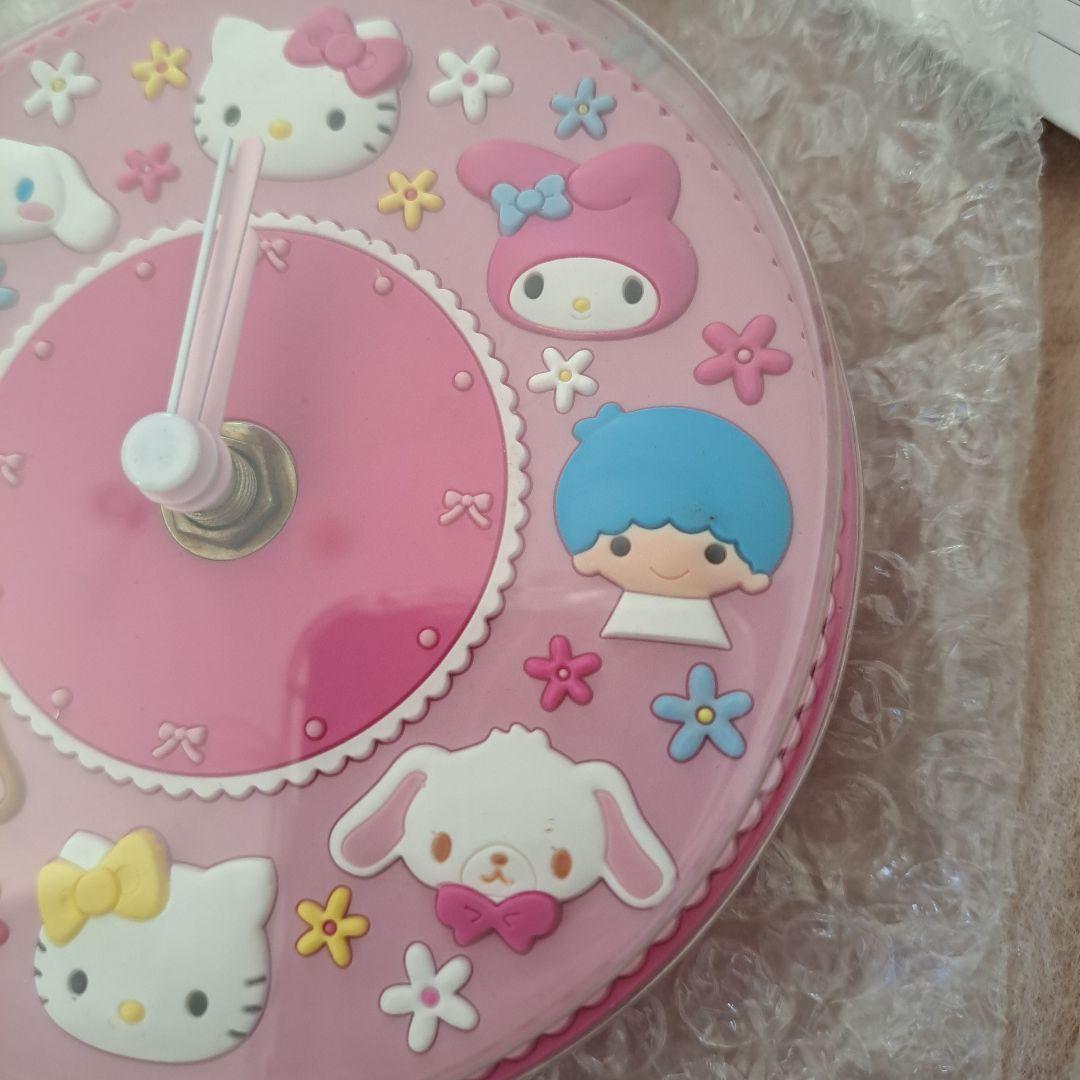 ハローキティ キャラクター置時計