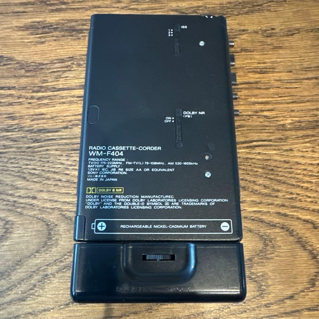 SONY WM-F404 ウォークマン カセットプレーヤー