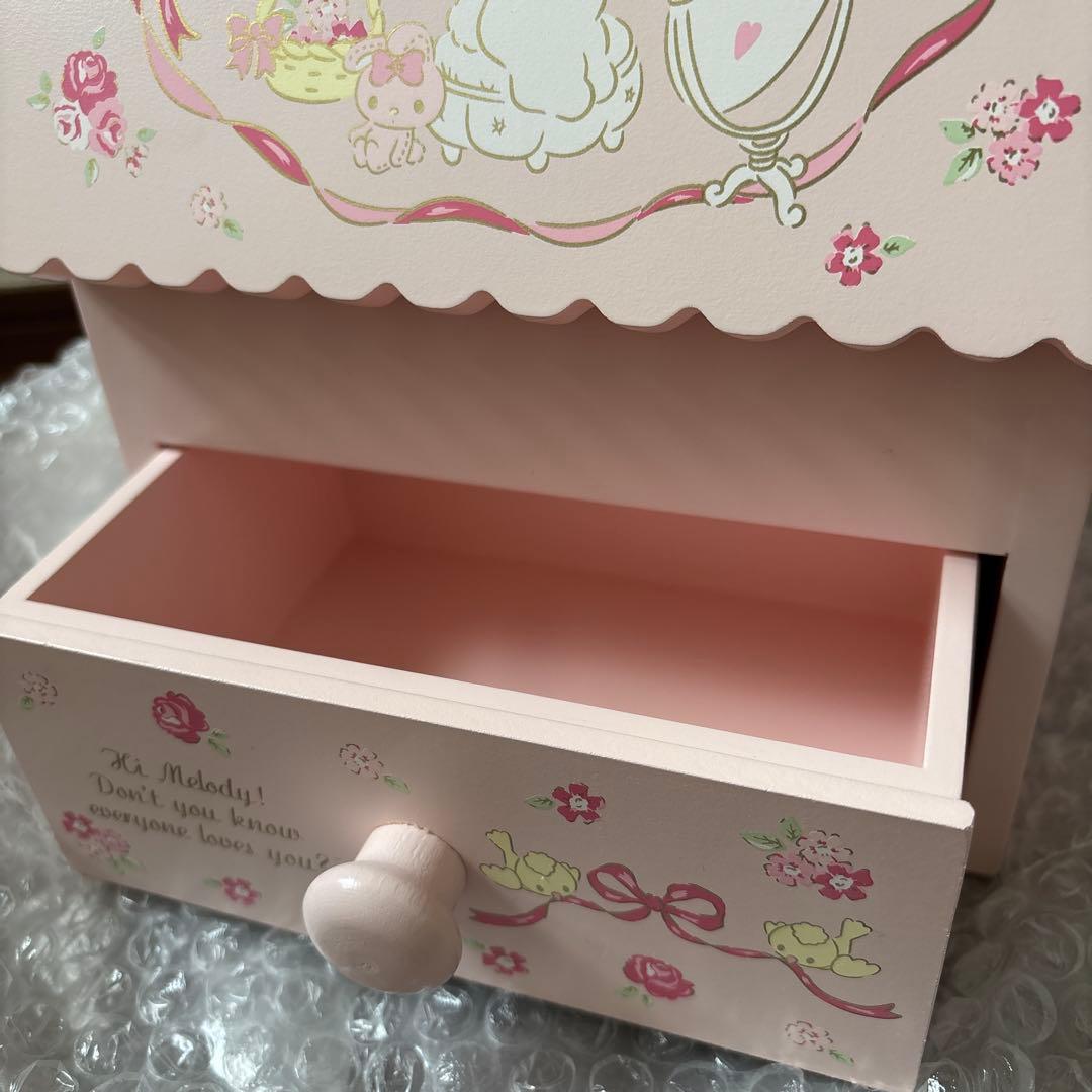 新品　未使用　マイメロ　木製ドレッサー　マスコットセット