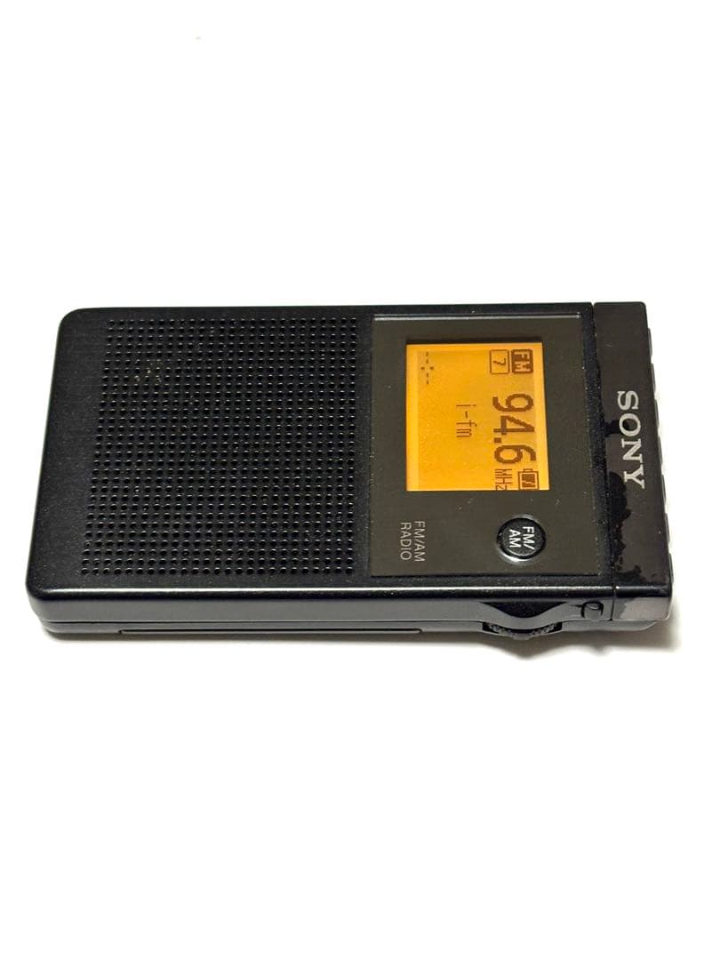 SONY ポケットラジオ SRF-R356 動作品