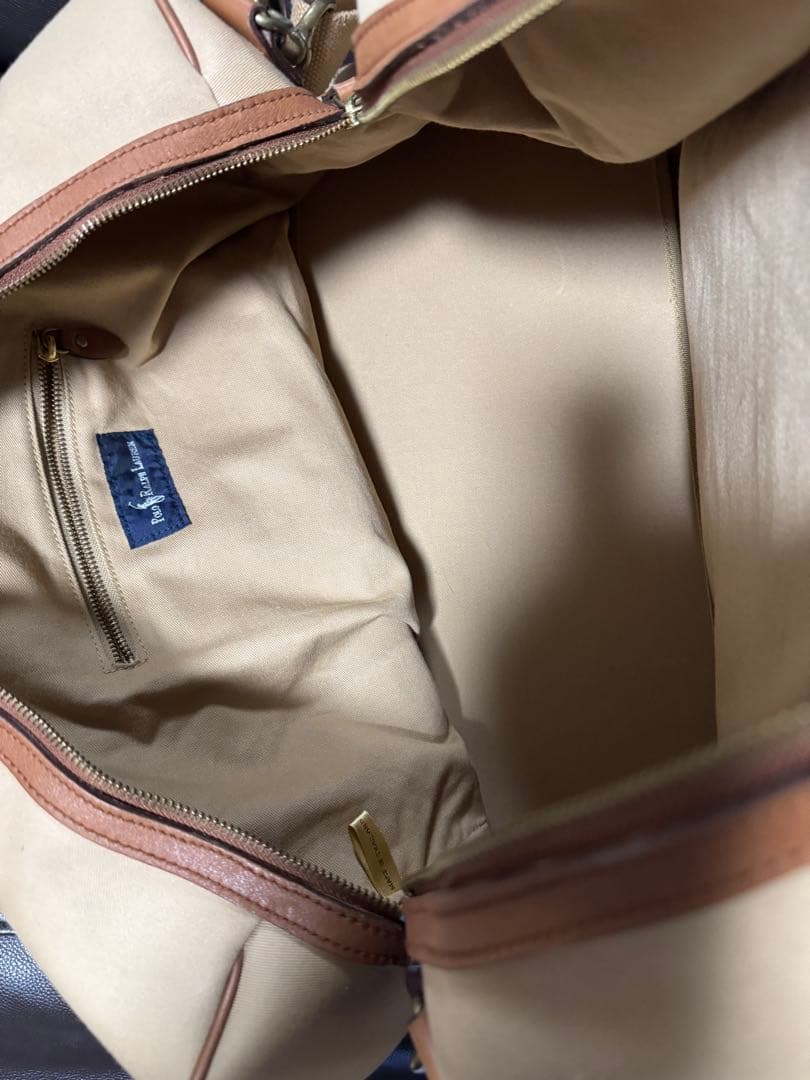 直輝さん専用❗️POLO RALPH LAUREN キャンバスボストンバッグ