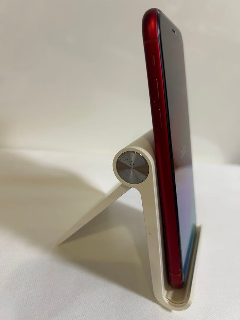 iPhone XR 128GB レッド SIMロック解除済み バッテリー83％