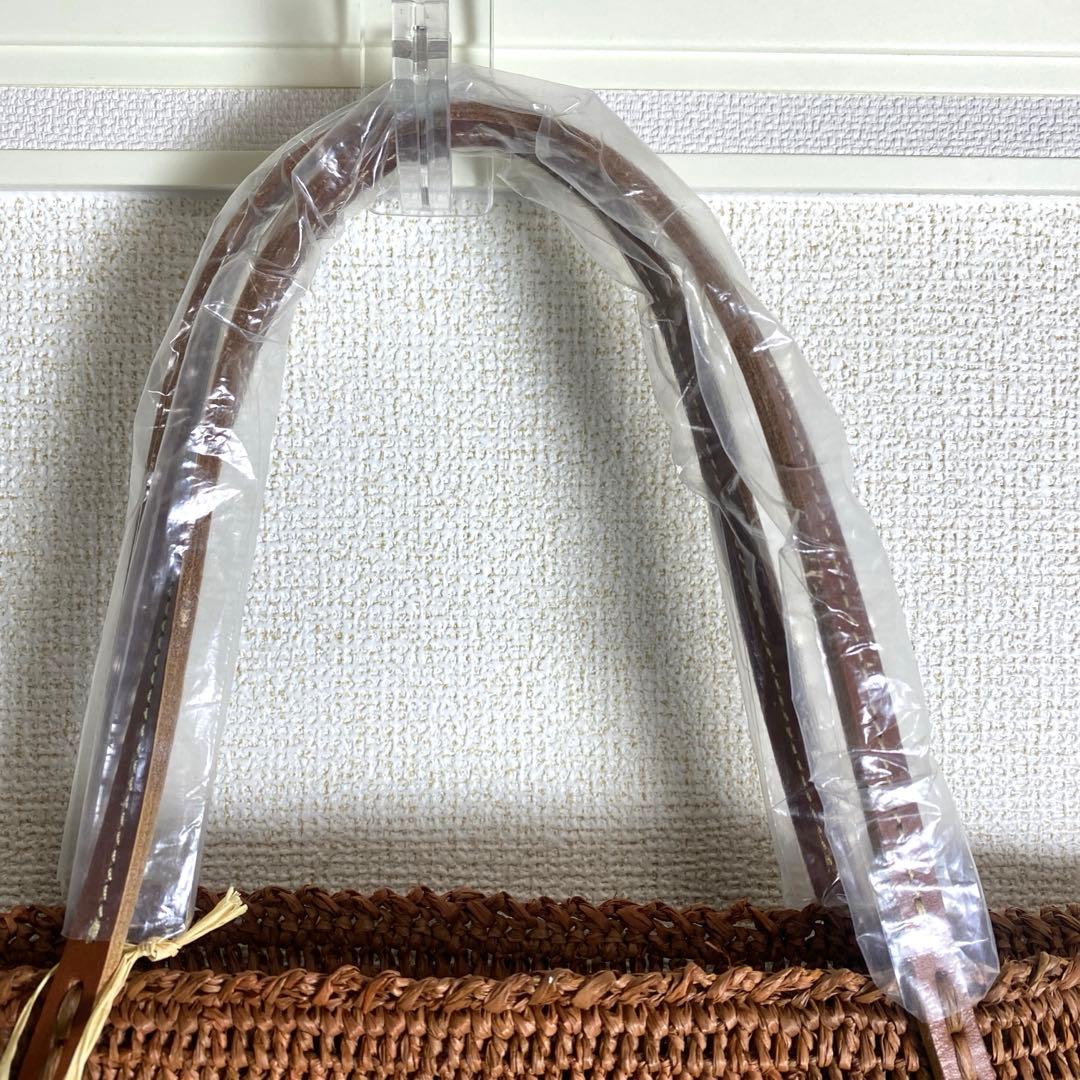 未使用タグ付き Sans Arcidet サンアルシデ かごバッグ BEBY S