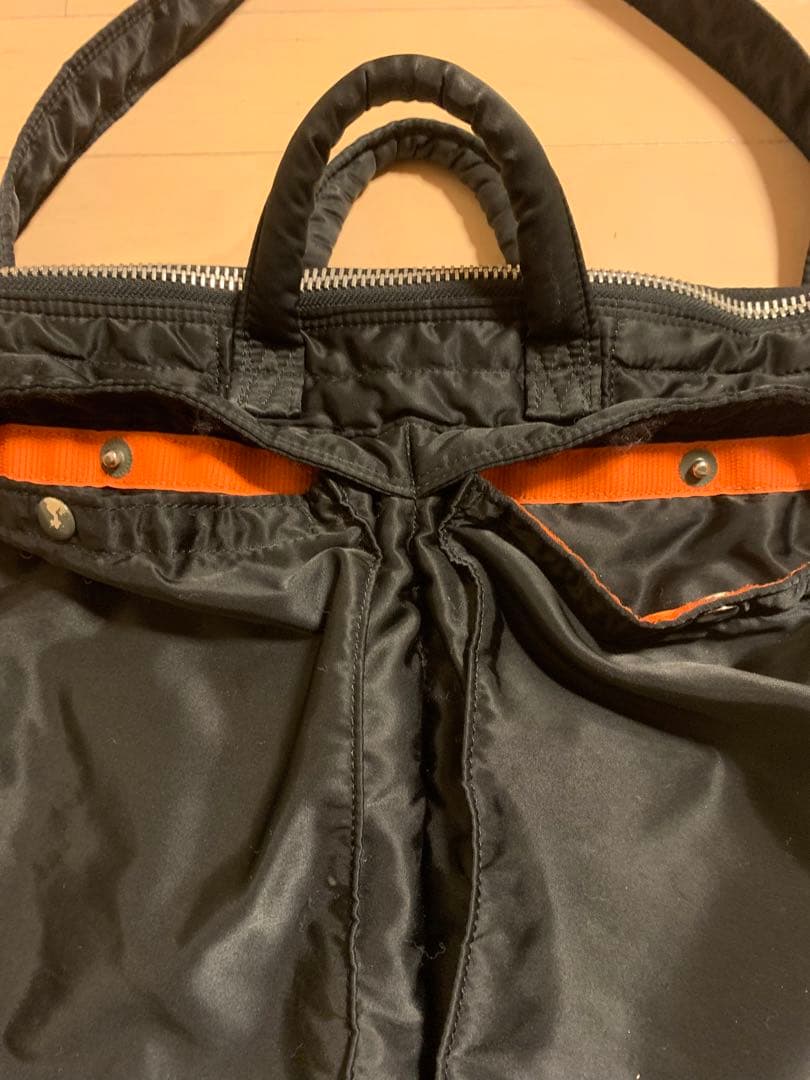 PORTER ブラック ヘルメットバック