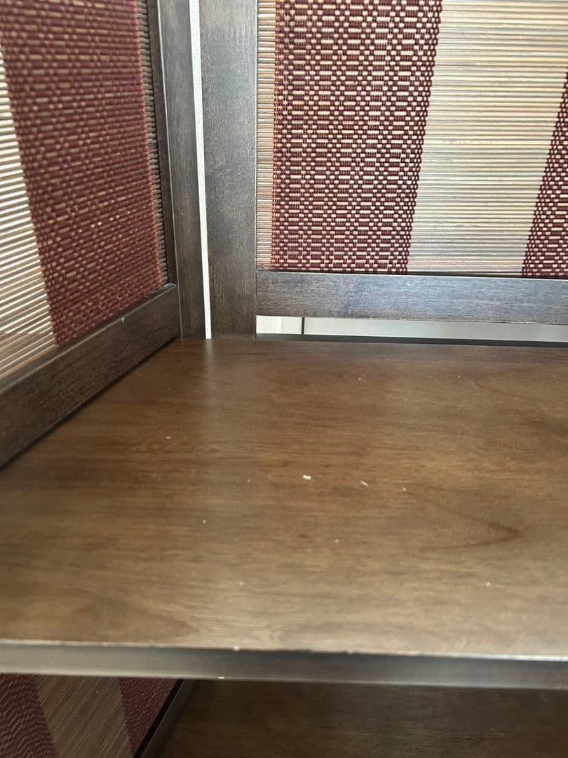 アジアン風　三段　飾り棚