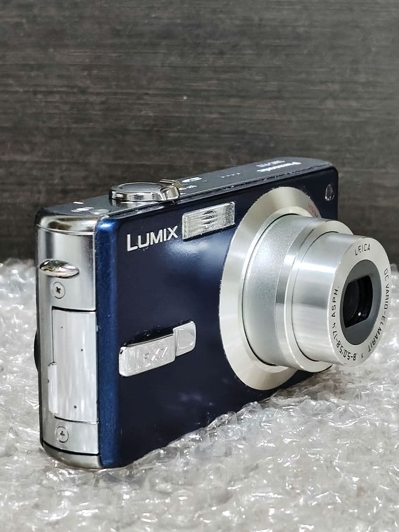 【動作確認済】パナソニックルミックス バッテリー２個SDカードオールドコンデジ