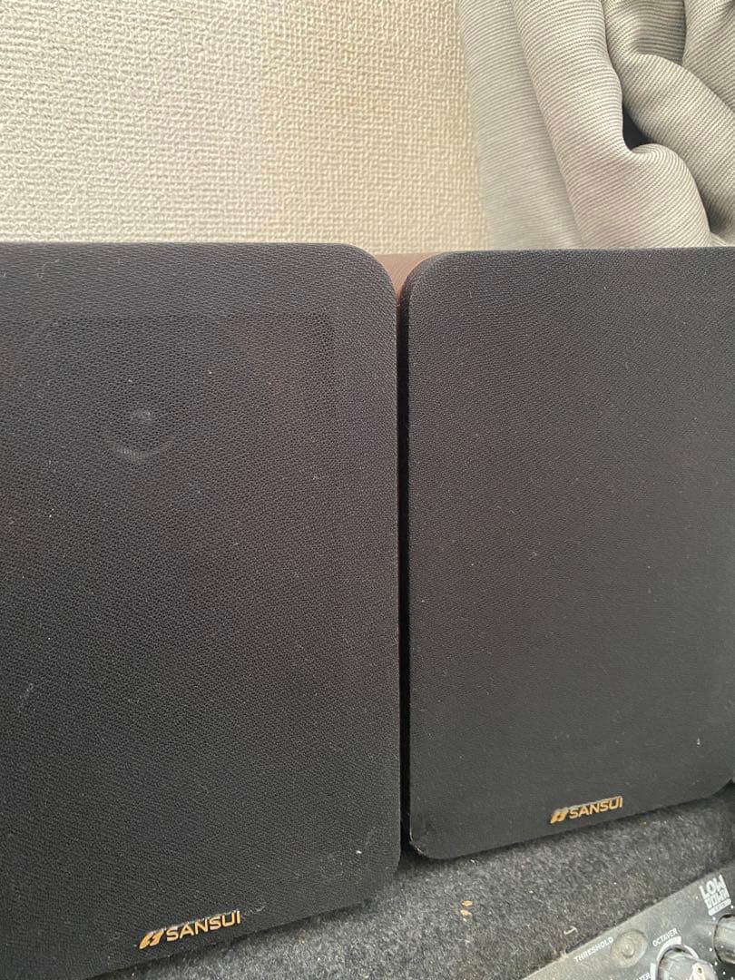 SMC-300BT SANSUI ブラック スピーカー ウッド調