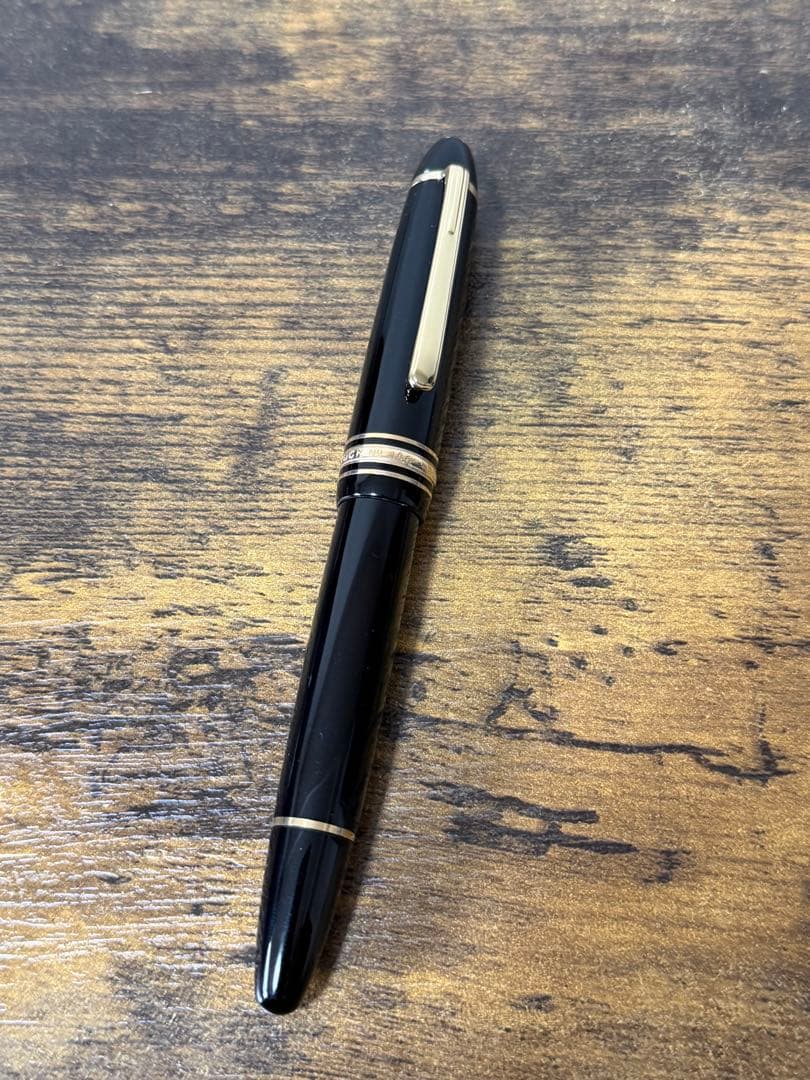 新品未使用　146 ル グラン　14K 全金　2段エボナイトペン芯　万年筆　F