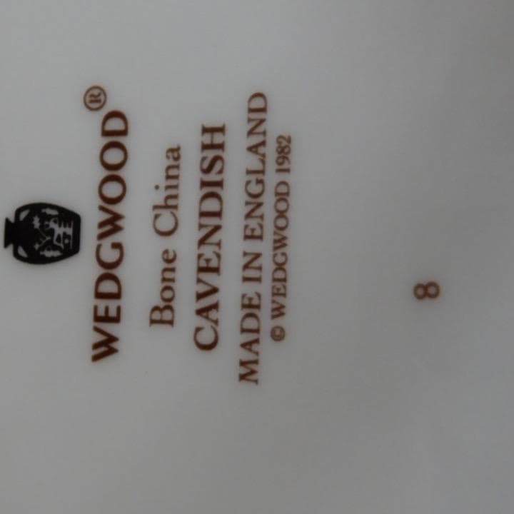 【廃盤】　ウェッジウッド　CAVENDISH　キャベンディッシュ　5枚