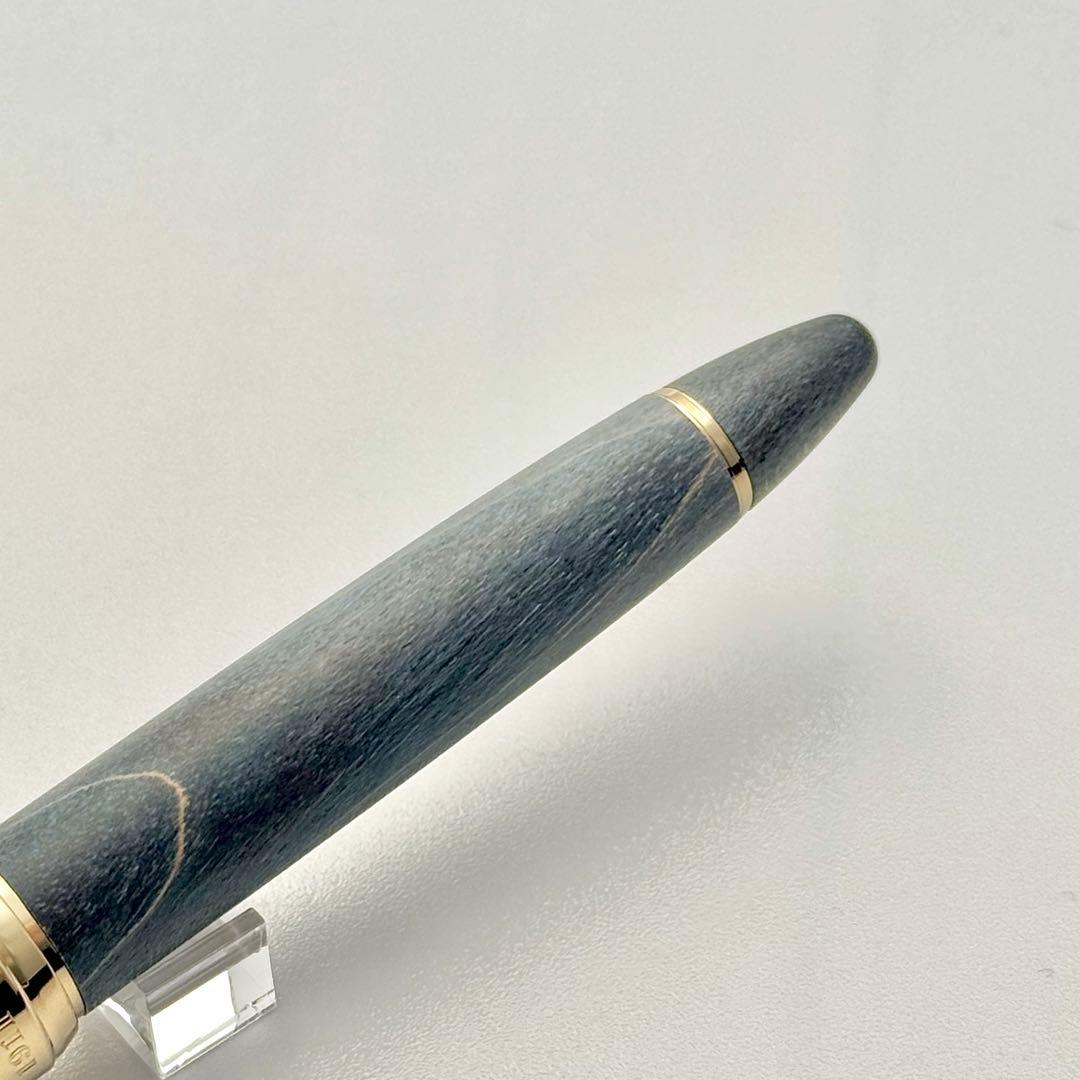 美品未使用 sailor セーラー万年筆 ハードメープル インディゴ 21金