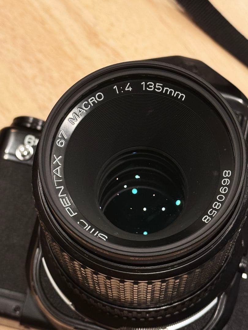 PENTAX 6x7 中判フィルムカメラ 135mm MACRO付き
