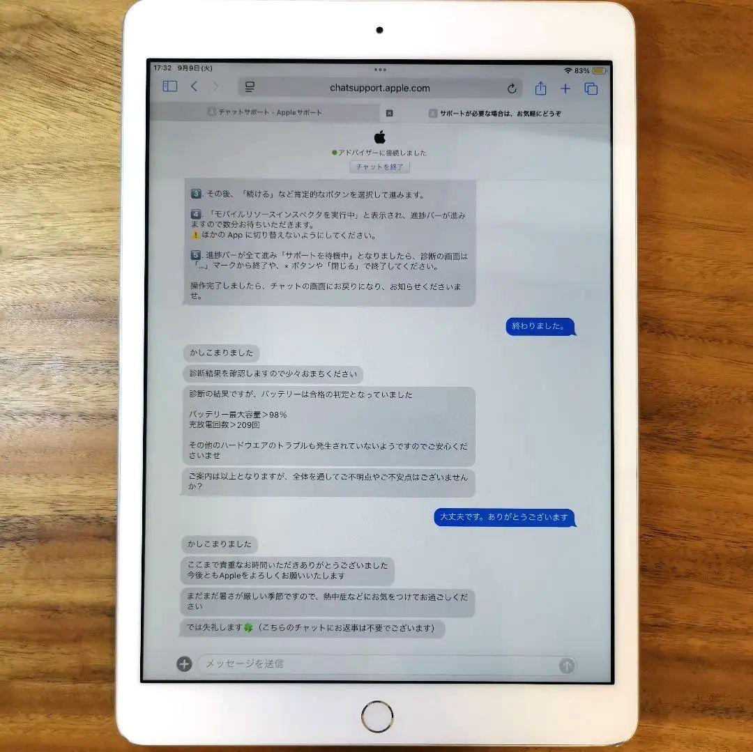 『最大容量98%』iPad 第7世代 128GB 『Wi-Fiモデル』