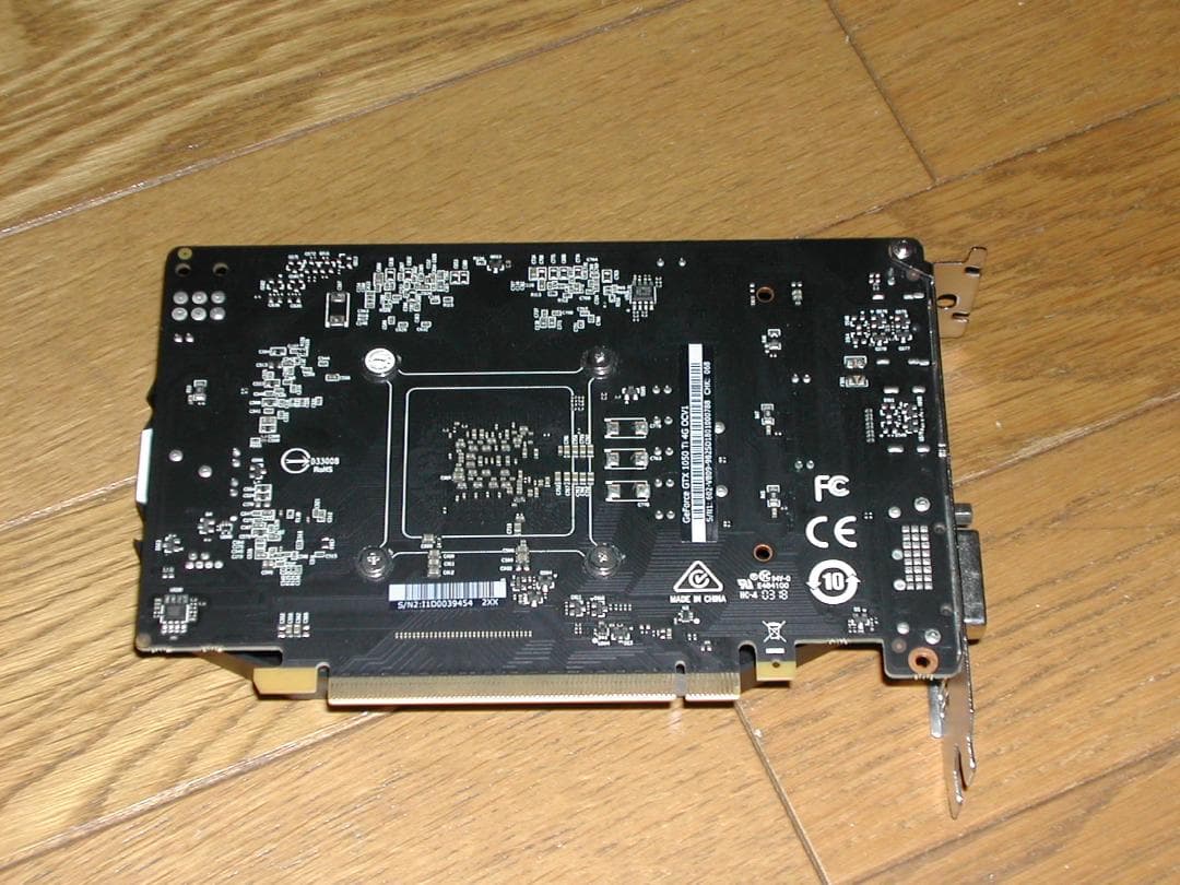 MSI　GTX1050Ti 4G OCV1