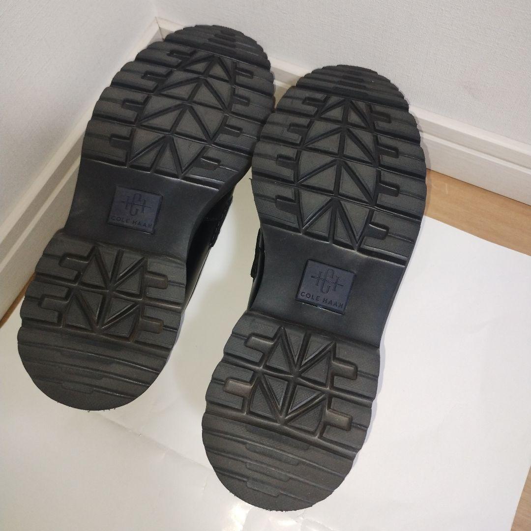 COLE HAAN ブラックレザー ローファー