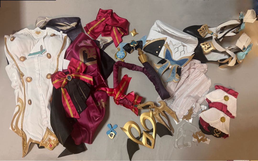 ナラ✨原神　エスコフィエ　コスプレ衣装　靴