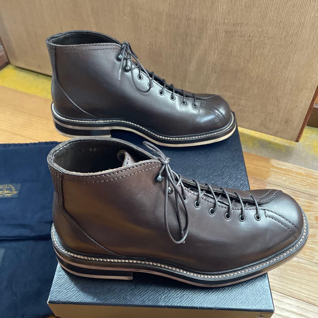 シルバノマッツァモンキーブーツ　8 茶　2000年　キムタク　空から降る1億の星