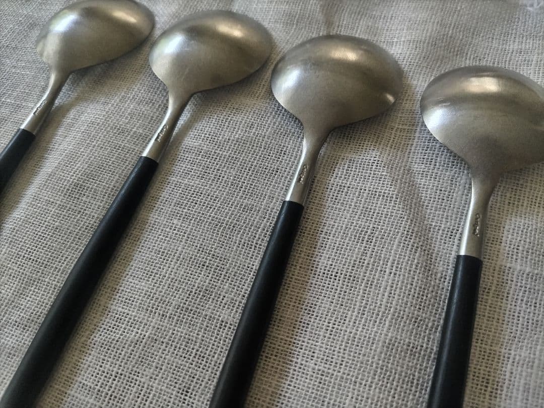 クチポール　Cutipol カトラリーセット　GOA　ブラックシルバー