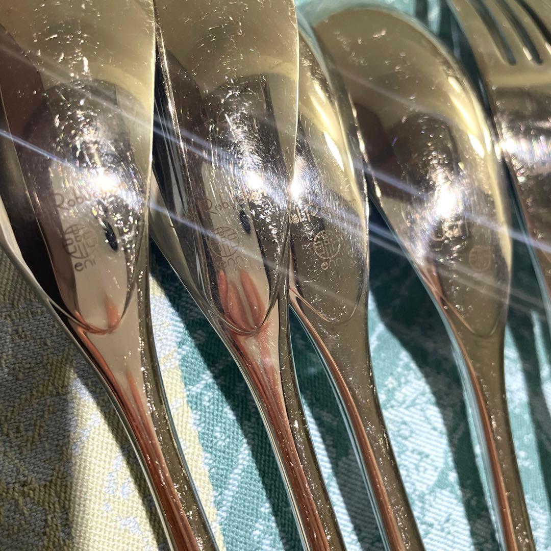 ジョエルロブション　スプーン、フォーク大小　4セット