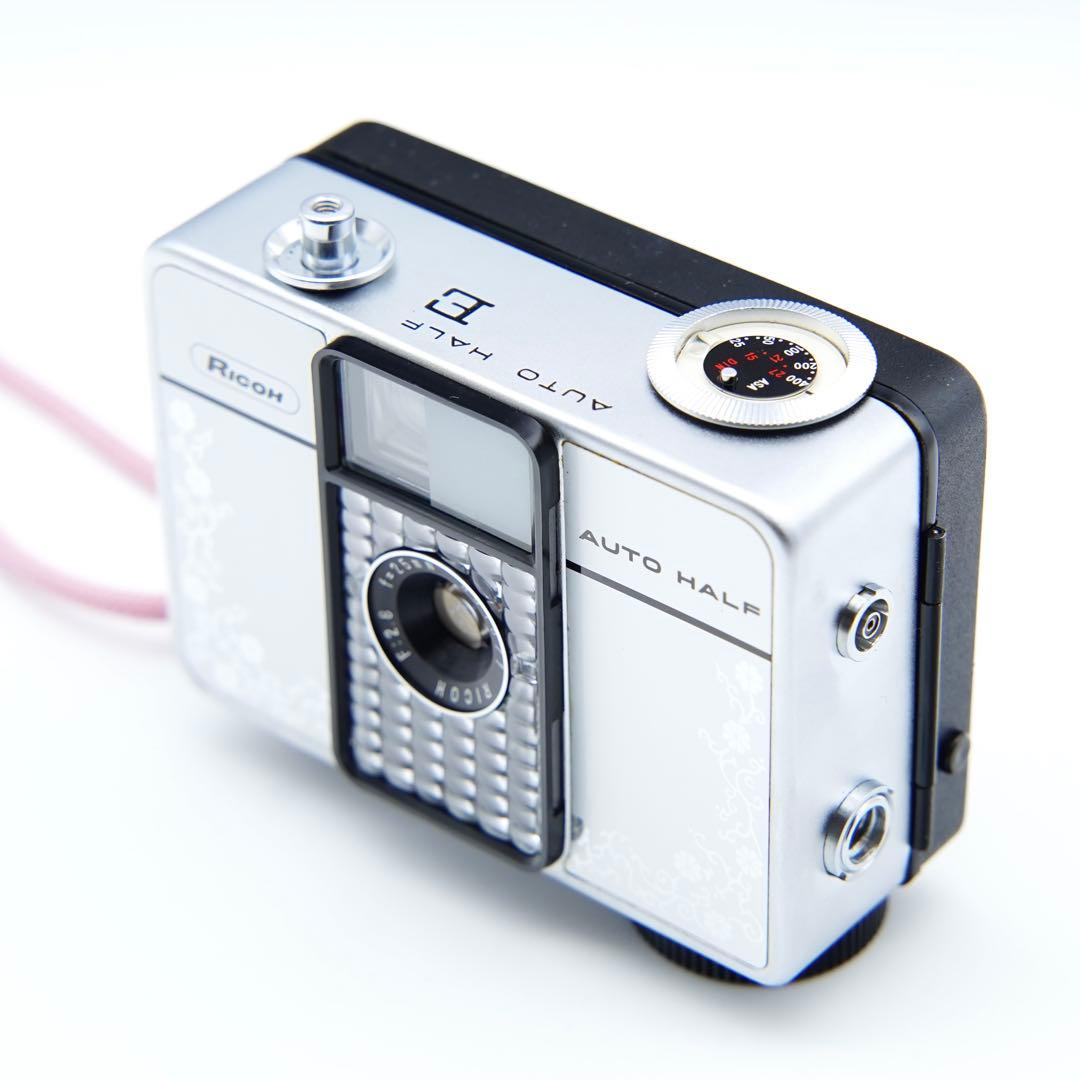 【動作確認・清掃済み＊試写あり】花柄 リコーオートハーフE